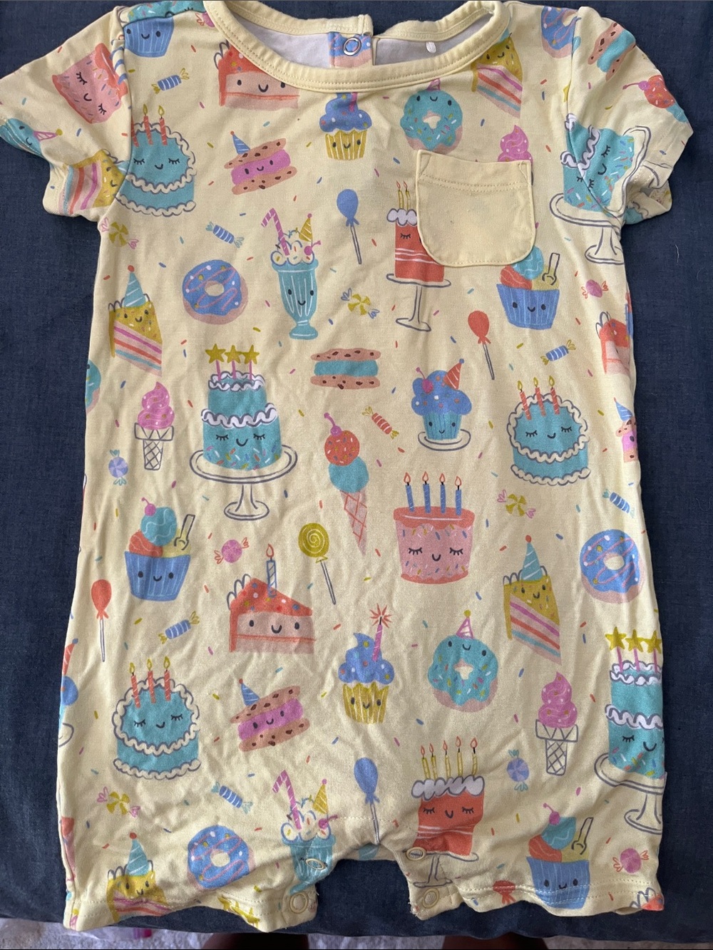 Frosted Fun Play shortie, 12-18M
